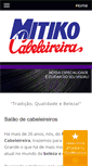 Mobile Screenshot of mitikocabeleireira.com.br